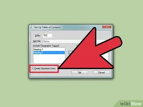 Image titled Generate a TOC for a FrameMaker Document Step 6