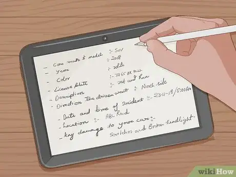 Image titled Report a Hit and Run Step 4