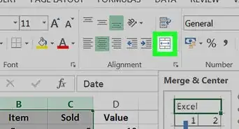 Merge Cells in Excel