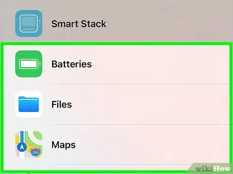 Image titled Use Widgets on an iPhone Step 3