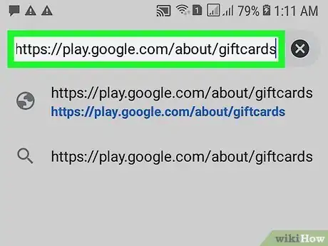 Image titled Buy a Google Play Gift Card Online on Android Step 1