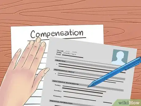 Image titled Write a Compensation History Step 6