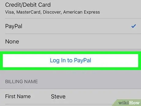 Image titled Connect PayPal to iTunes on iPhone or iPad Step 9