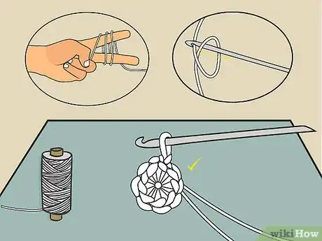 Image titled Crochet a Hexagon Step 01