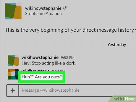 Image titled Delete a Direct Message on Slack on PC or Mac Step 4