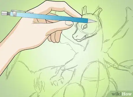 Image titled Draw Charizard Step 4