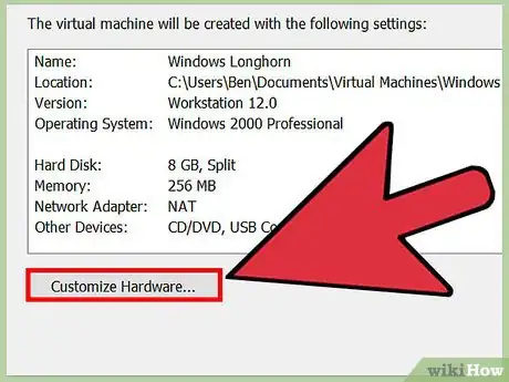 Image titled Run a Windows Longhorn Virtual Machine in VMware Step 9