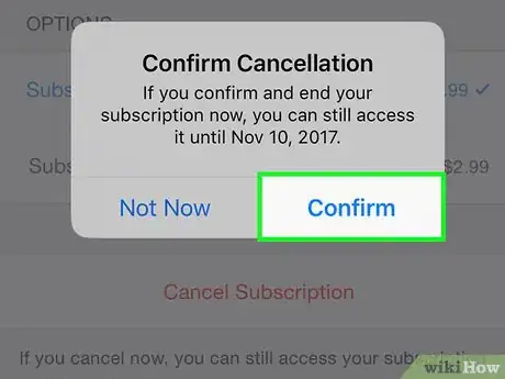Image titled Cancel a Starz Account on iPhone or iPad Step 9
