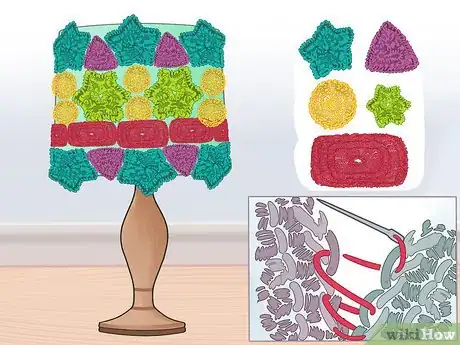 Image titled Crochet a Lamp Shade Cover Step 13