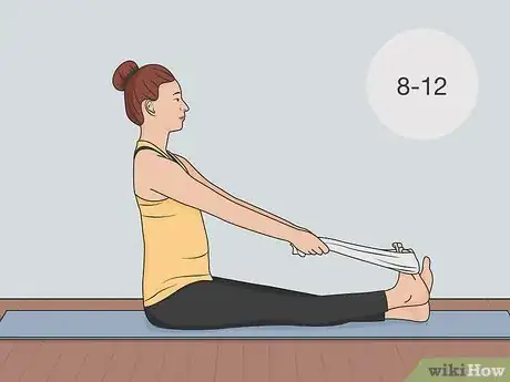 Image titled Stretch a Sprained Knee Step 02