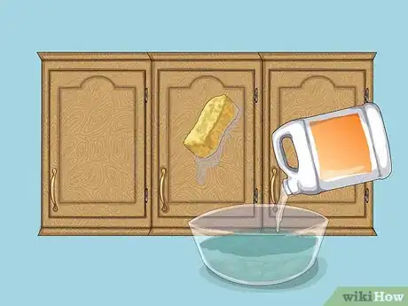 Image titled Paint Oak Cabinets Step 3