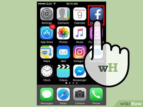 Image titled Change the Facebook Site's Viewing Language Step 1