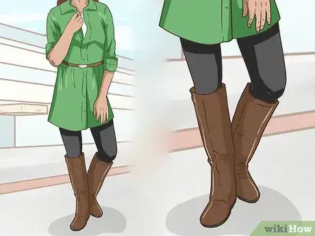 Image titled Wear a Shirtdress Step 4