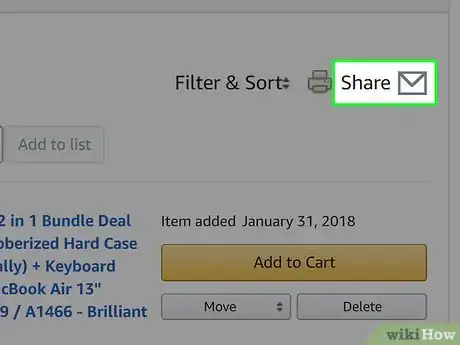 Image titled Share Your Amazon Wish List on PC or Mac Step 4