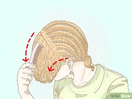 Image titled Wear a Half Wig Step 4