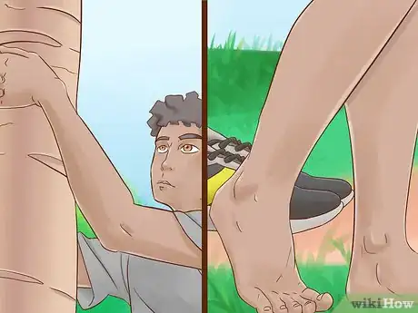 Image titled Climb a Tree With No Branches Step 11
