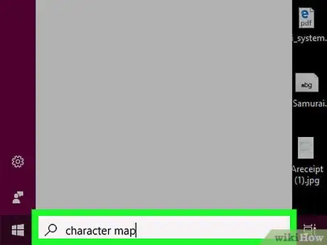 Image titled Open Character Map Step 2