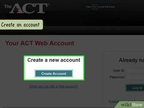 Image titled Register for the ACT Step 3