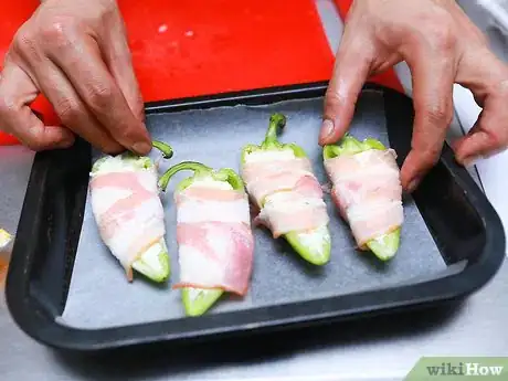 Image titled Make Stuffed Jalapenos Step 5