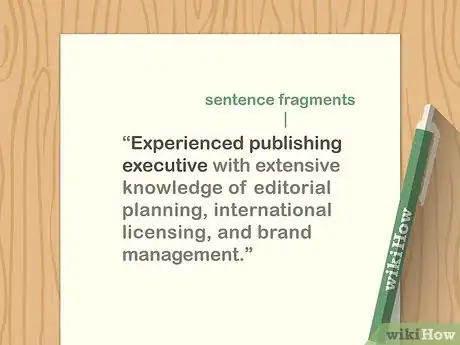 Image titled Write a CV Summary Step 4