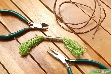 Image titled Make Peruvian Thread Earrings Step 1