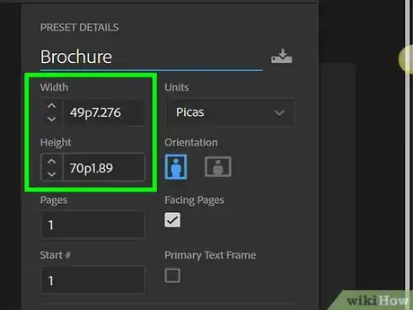 Image titled Create a Brochure Using InDesign Step 4