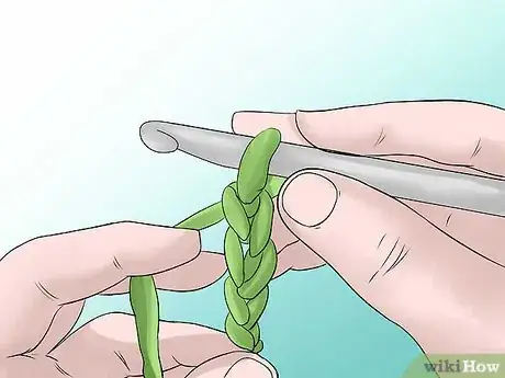 Image titled Crochet a Cabbage Patch Stitch Step 1
