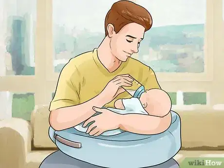 Image titled Use a Breast Feeding Pillow Step 7