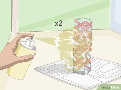 Image titled Make a Frosted Vase with a Rubber Band Step 6