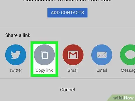 Image titled Copy a URL on the YouTube App on iPhone or iPad Step 5
