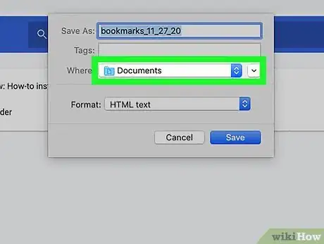 Image titled Import Bookmarks to Safari Step 28