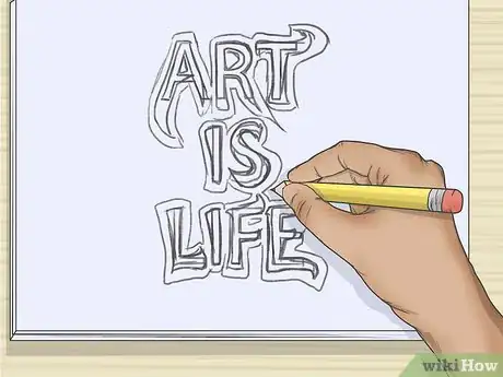 Image titled Create Your Own Graffiti Style Step 12