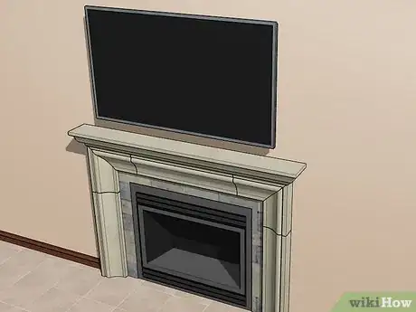 Image titled Decorate a Wall Behind a TV Stand Step 7