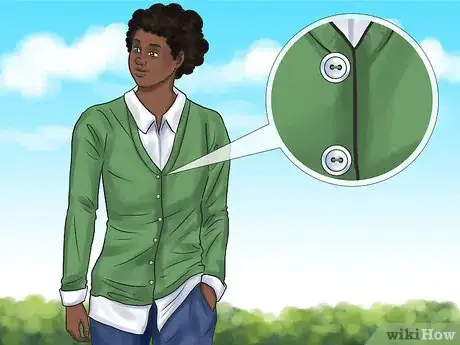 Image titled Wear a Cardigan Sweater Step 14