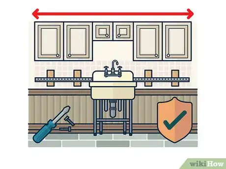 Image titled Install IKEA Kitchen Cabinets Step 13
