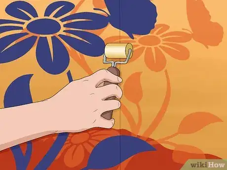 Image titled Hang Mural Wallpaper Step 16