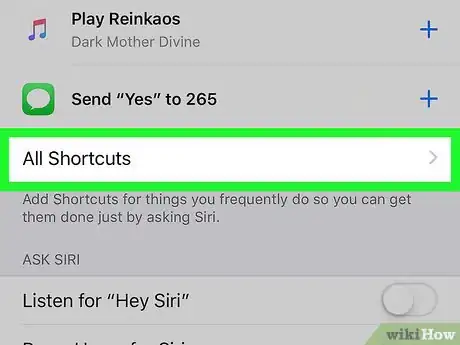 Image titled Make Custom Siri Shortcuts on iPhone or iPad Step 3