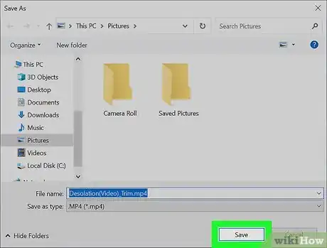 Image titled Trim a Video on PC or Mac Step 11