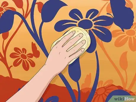 Image titled Hang Mural Wallpaper Step 17