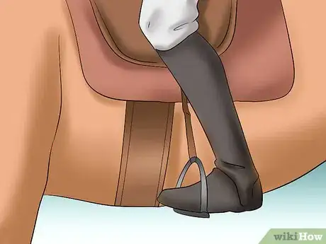 Image titled Avoid Soreness During Your Horse Riding Training Step 3