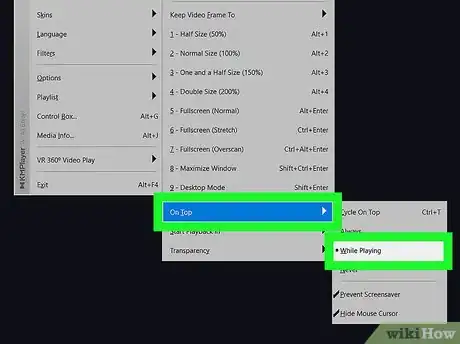 Image titled Set Your Video Player to Always Be on Top Step 10
