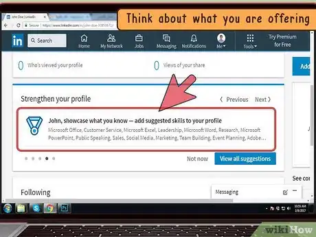 Image titled Write a LinkedIn Profile Step 3