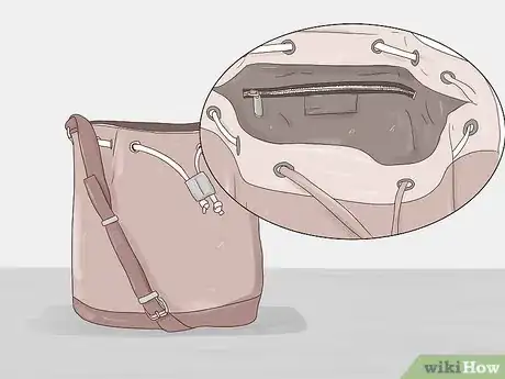 Image titled Accessorize with a Bucket Bag Step 4