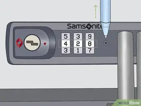 Image titled Set a Samsonite Lock Step 8