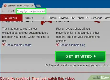Image titled Write Reviews for IGN Step 1