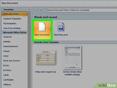 Image titled Create a Table of Contents for a Word Document Step 1