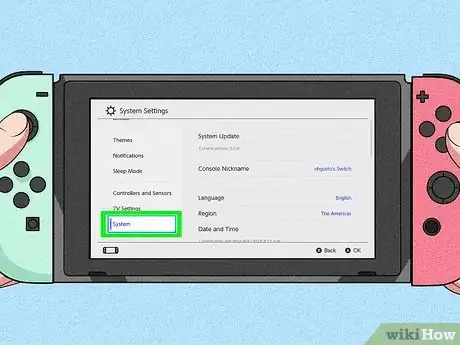 Image titled Change the Date on a Switch Step 2