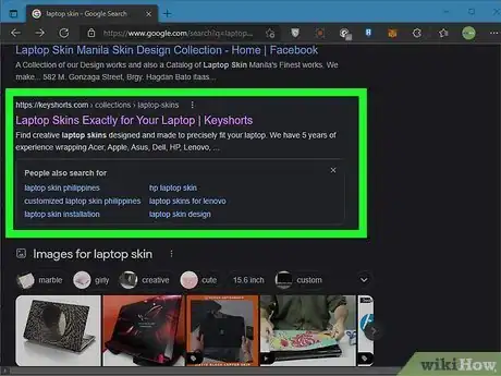 Image titled Measure for a Laptop Skin Step 2