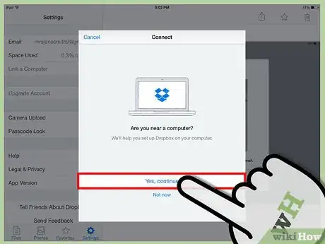 Image titled Use Dropbox on iPad Step 11
