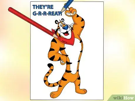 Image titled Draw and Color Tony the Tiger Step 13